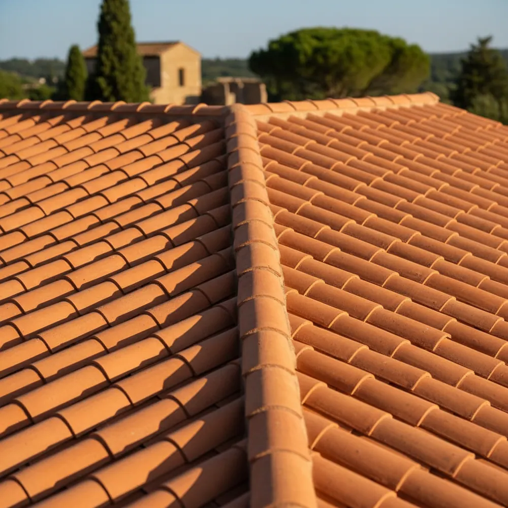 Nuova copertura in tegole portoghesi posata a regola d’arte