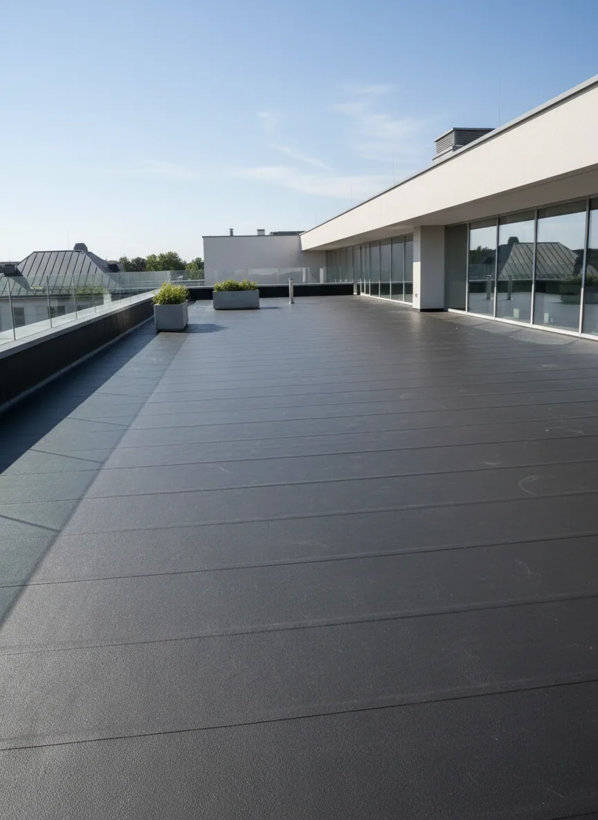 Impermeabilizzazione con guaina su terrazzo piano a Portogruaro
